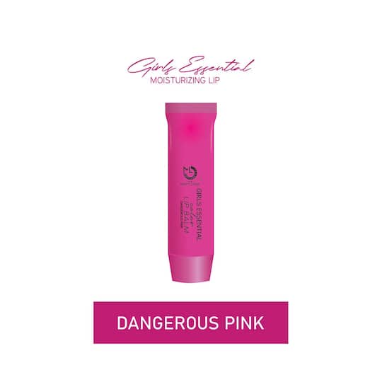Matt Look Girls Essential Colour Lip Balm - Dangerous Pink (3.5g)