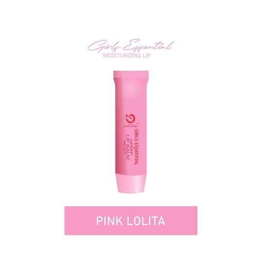 Matt Look Girls Essential Colour Lip Balm - Pink Lolita (3.5g)