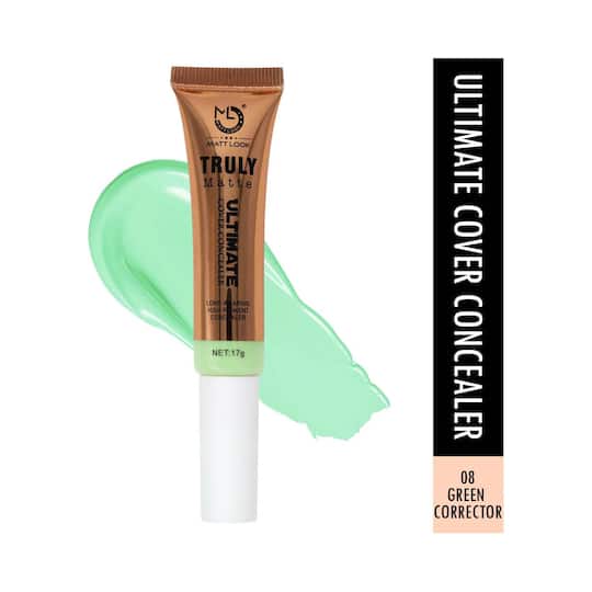 Matt Look Truly Matte Ultimate Cover Concealer - 08 Green Corrector (17g)