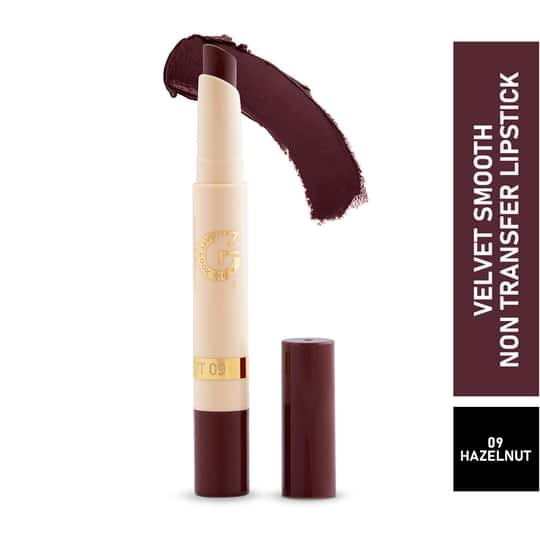 Matt Look Velvet Smooth Non-Transfer Lipstick - 09 Hazelnut (2g)