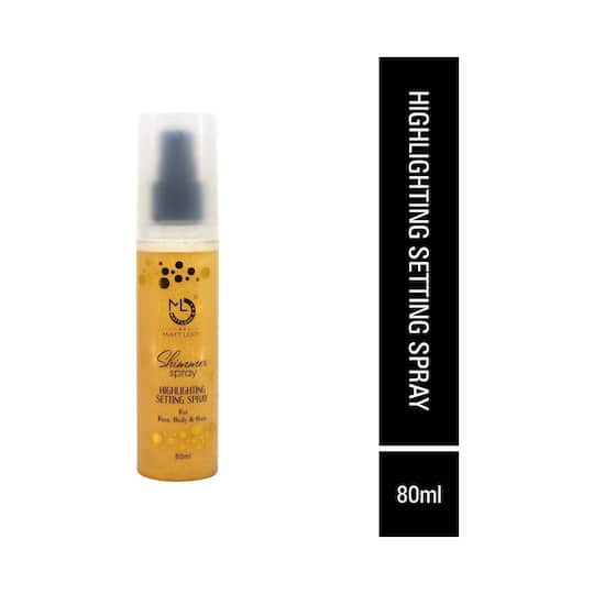 Matt Look Shimmer Highlighting Setting Spray - 001 Gold (80ml)