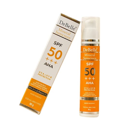 DeBelle Mineral Sunscreen SPF 50+++ With Vitamin C (60g)