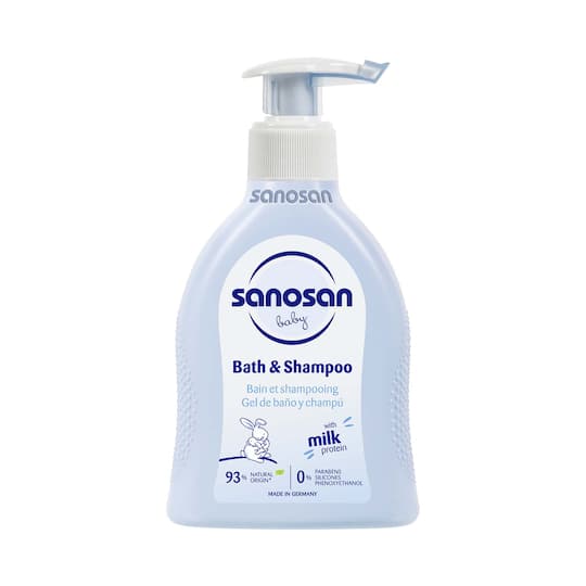 Sanosan Baby Bath And Shampoo (200 ml)
