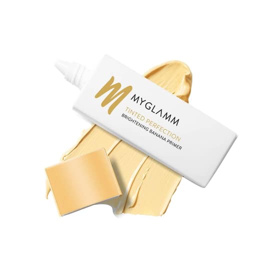 MyGlamm Tinted Perfection Brightening Banana Primer - (27g)