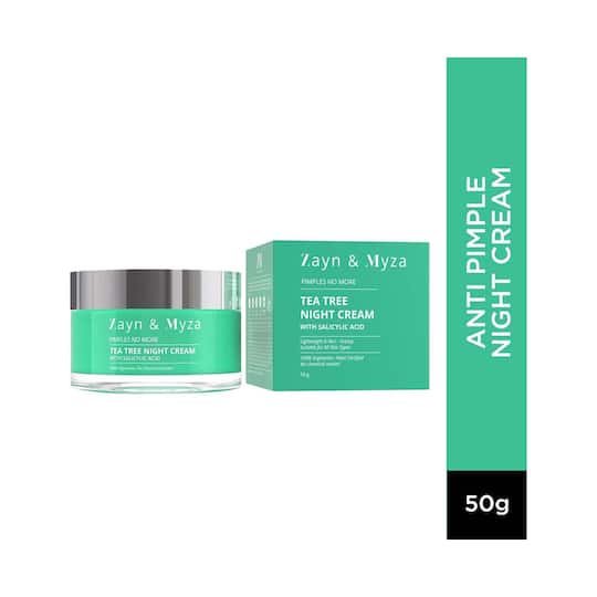 ZM Zayn & Myza Tea Tree Night Cream With Salicylic Acid (50g)
