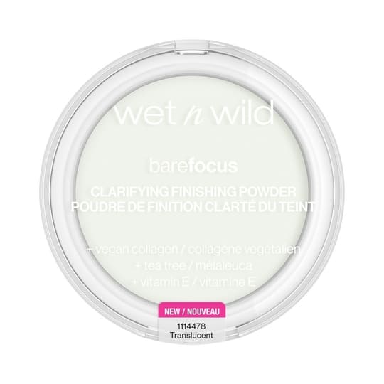 Wet n Wild Bare Focus Clarifying Finishing Powder - Translucent (7.8g)