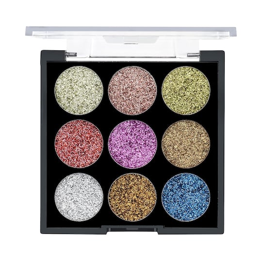 MARS Bling It On Glitter Eyeshadow Palette - 02 Shade (7.65g)