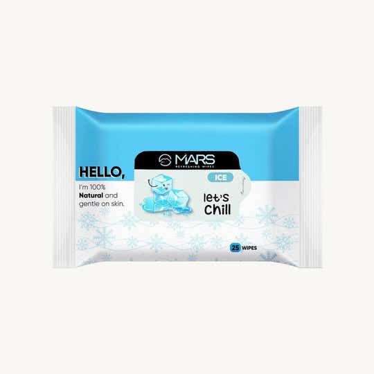 MARS Natural Wet Wipes - Ice (25 g)