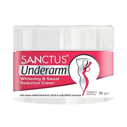 SANCTUS Underarm Whitening & Sweat Reduction Cream (50g)
