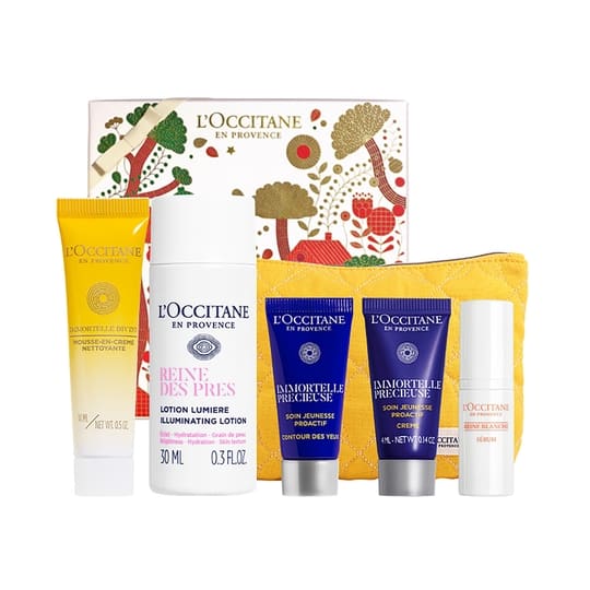 L'occitane Brightening Skincare Pack (5 pcs)