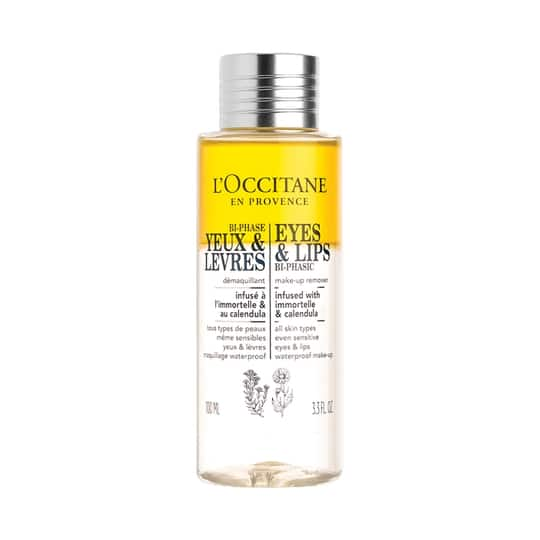 L'occitane Biphasic Make-Up Remover For Eyes & Lips (100ml)