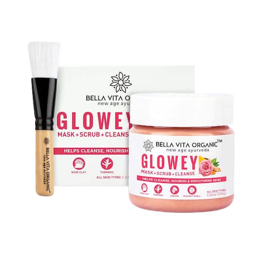 Bella Vita Glowey 3 In 1 Face Pack , Scrub & Face Wash (100gm)