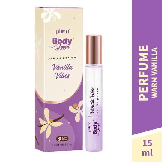 Plum BodyLovin' Vanilla Vibes Eau De Parfum | Long Lasting Vanilla Perfume For Women (15 ml)