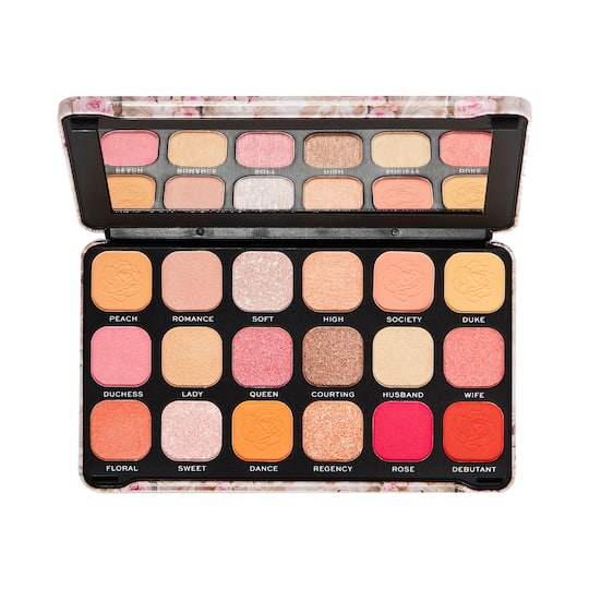 Makeup Revolution Forever Flawless Regal Romance Eyeshadow Palette - Multi-Color (19.8g)