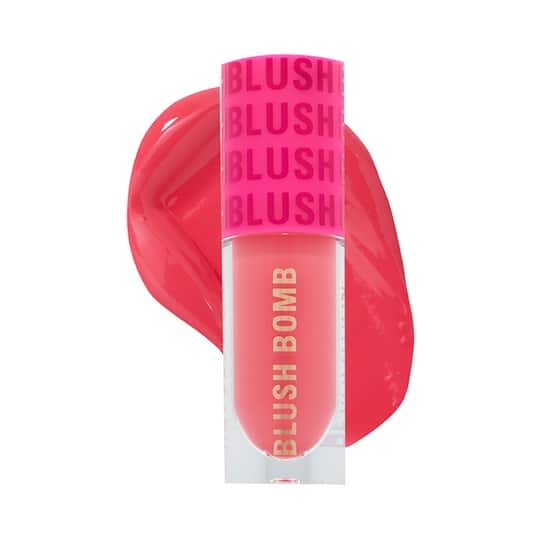 Makeup Revolution Blush Bomb Cream Blusher - Savage Coral (4.6ml)