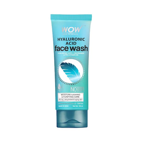 WOW SKIN SCIENCE Hyaluronic Acid Face Wash Gel (100ml)
