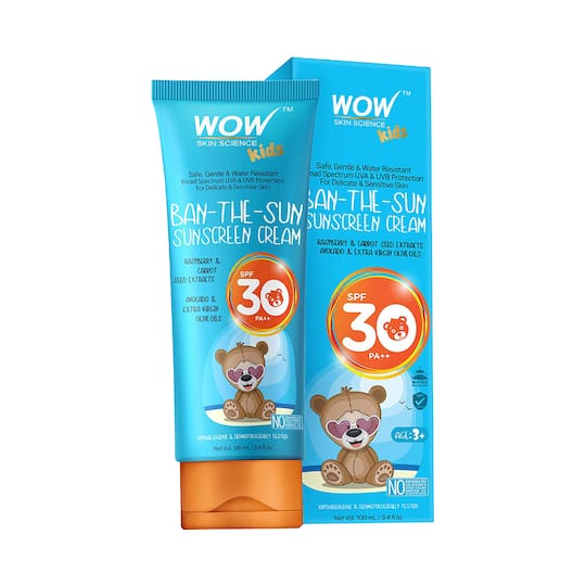 WOW SKIN SCIENCE Ban The Sun Sunscreen Cream SPF 30 PA++ (100ml)