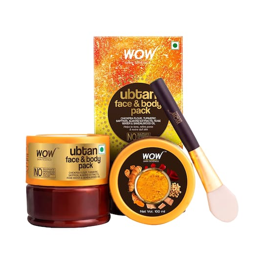 WOW SKIN SCIENCE Ubtan Face & Body Pack (200ml)