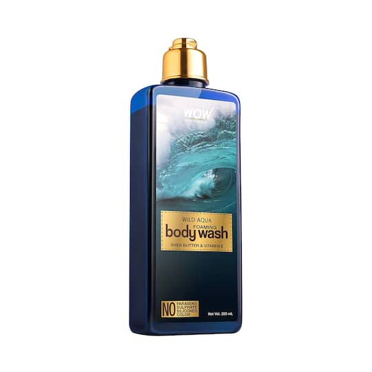WOW SKIN SCIENCE Wild Aqua Foaming Body Wash (250ml)