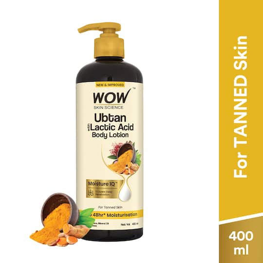 WOW SKIN SCIENCE Ubtan Body Lotion (400ml)