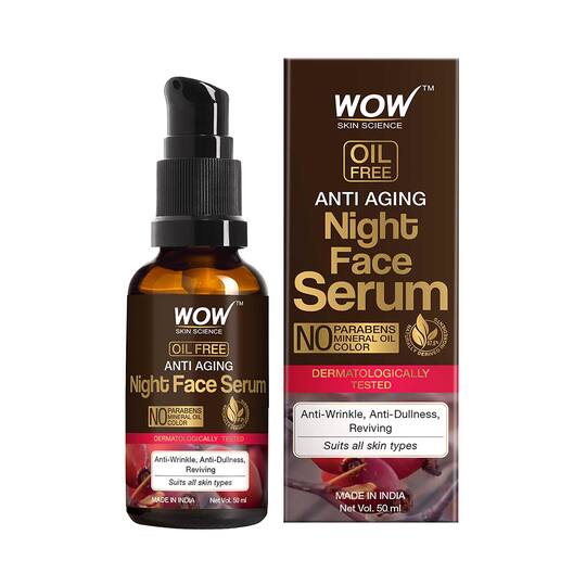 WOW SKIN SCIENCE Anti Aging Night Face Serum (50ml)
