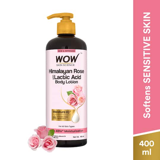 WOW SKIN SCIENCE Himalayan Rose Body Lotion (400ml)