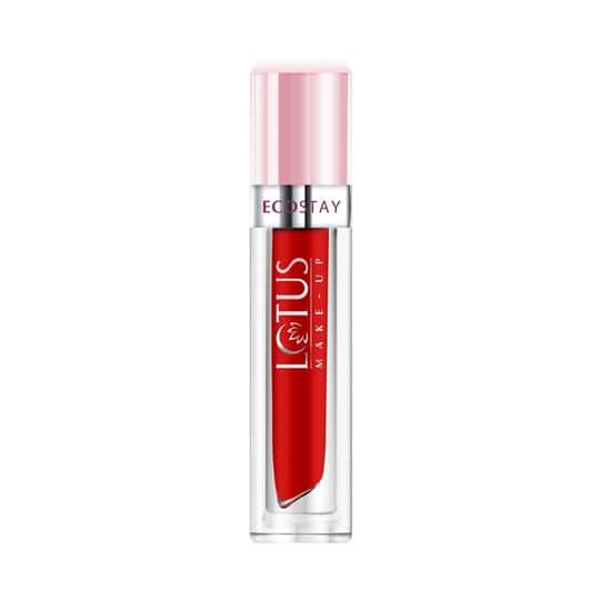 Lotus Makeup Ecostay Matte Lip Lacquer - EI09 Red Fantasy (4g)