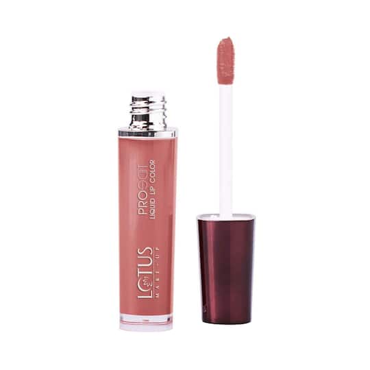 Lotus Makeup Proedit Liquid Matte Lip Color - PLC12 Nude Flaunt (8g)