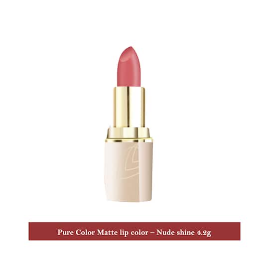 Lotus Makeup Pure Colors Matte Lip Color - 592 Nude Shine (4.2g)