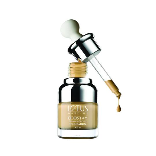 Lotus Makeup Ecostay Intensive Serum Foundation SPF 20 - IS04 Fawn (20ml)