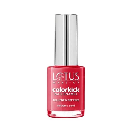 Lotus Makeup Colorkick Nail Enamel - 954 Pink Lustre (10ml)