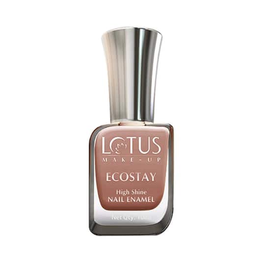Lotus Makeup Ecostay Nail Enamel - E77 Latte (10ml)