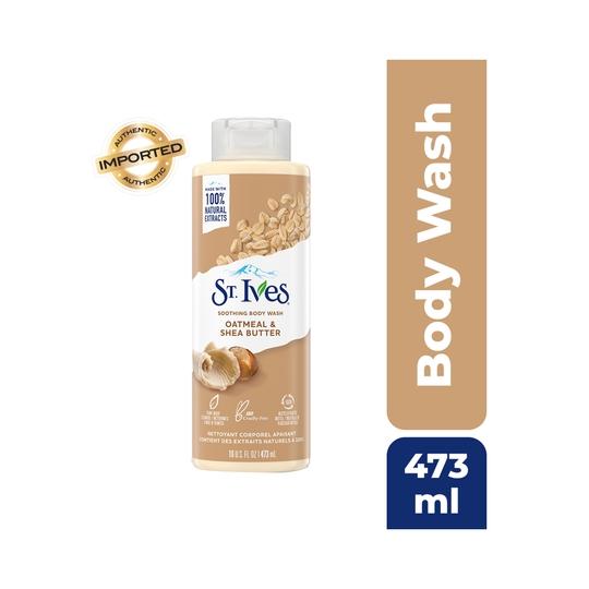 St. Ives Soothing Oatmeal & Shea Butter Shower Gel (473ml)