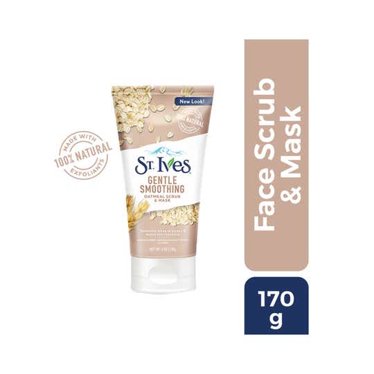 St. Ives Gentle Soothing Oatmeal Face Scrub & Mask (170g)