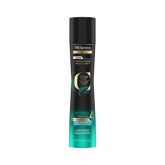 Tresemme Compressed Micro Mist Invisible Hold Natural Finish Extend Hold Level 4 Hair Spray (155g)