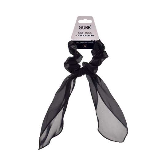 GUBB Noir Hues Scarf Scrunchie Gb-Ha-26