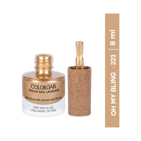 Colorbar Vegan Nail Lacquer - 223 Oh My Bling (8ml)