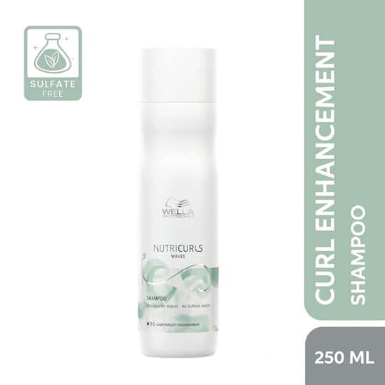 Wella Professionals Nutricurls Sulphate Free Shampoo for Waves (250ml)