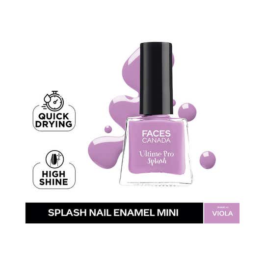 Faces Canada Ultime Pro Splash Nail Enamel - 41 Viola (8ml)