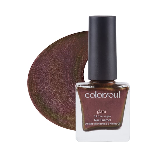 Colorsoul Glam Nail Enamel - G16 Chocolate Flare (8ml)