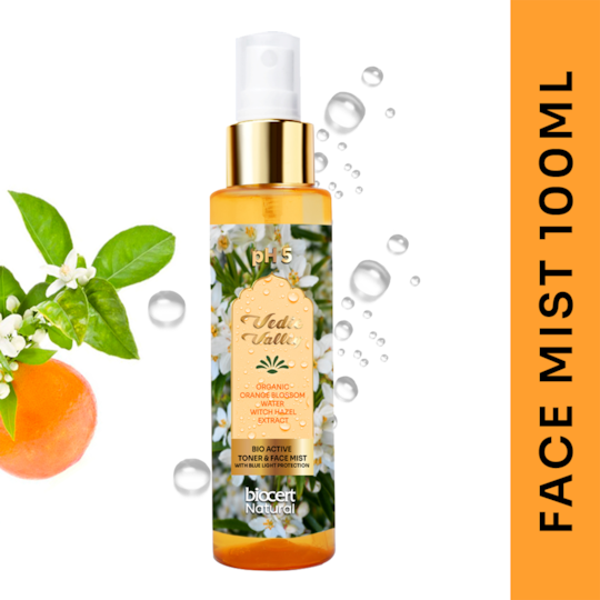 Vedic Valley Orange Blossom Natural Face Mist - (100ml)