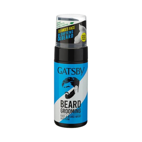 Gatsby Face & Beard Wash Deep Foam (110ml)