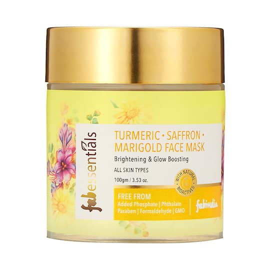 Fabessentials by Fabindia Turmeric Saffron And Marigold Face Mask (100g)