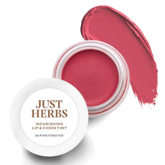 Just Herbs Nourishing Lip And Cheek Tint - 06 Pink Forever (4g)