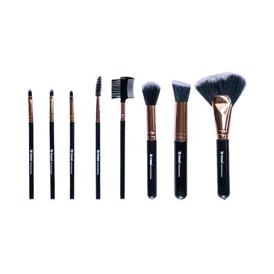 Bronson Makeup Everyday Essential Makeup Brush set for women (8 Pcs)