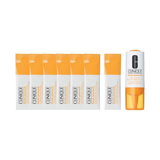 CLINIQUE Fresh Pressed 7-Day System With Pure Vitamin C - (8 Pcs)