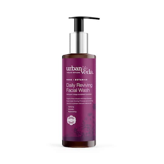 Urban Veda Reviving Ayurvedic Rose + Jasmine Reviving Facial Wash (150 ml)