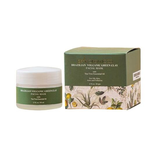 Skyn Organic Co. Brazilian Volcanic green Clay Facial Mask (50g)