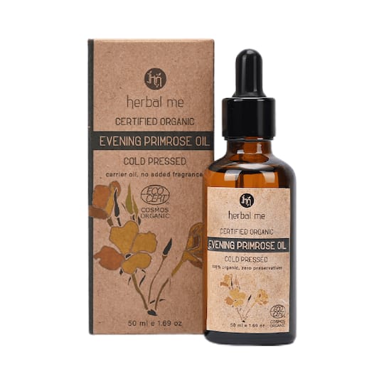 HM Herbal Me 100% Organic Cold Pressed Evening Primrose Oil (50ml)