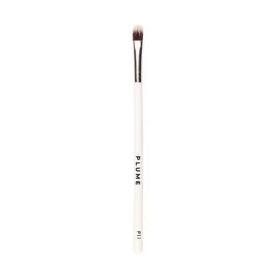 Plume Flat Synthetic Cut Crease Eye Brush P11